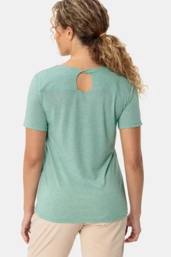 Fashion Vaude T-Shirt Women'S Skomer Hiking T-Shirt Ii Dusty Fern