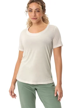 Best Vaude T-Shirt Women'S Skomer Hiking T-Shirt Ii Ecru