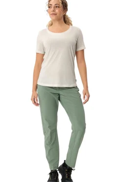 Best Vaude T-Shirt Women'S Skomer Hiking T-Shirt Ii Ecru