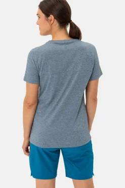 Best Vaude T-Shirt Women'S Skomer Print T-Shirt Iii dark blue