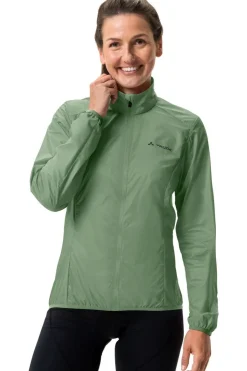 Outlet Vaude Windstopper Women'S Matera Air Jacket Willow Green