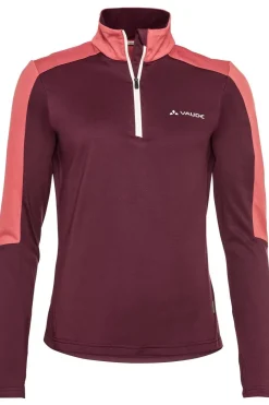 Outlet Vaude Women'S Livigno Halfzip Ii Cassis