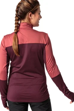 Outlet Vaude Women'S Livigno Halfzip Ii Cassis
