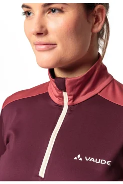 Outlet Vaude Women'S Livigno Halfzip Ii Cassis