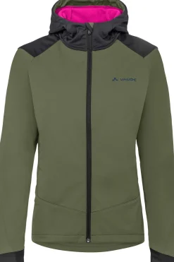 Outlet Vaude Women'S Qimsa Softshell Jacket Cedar Wood