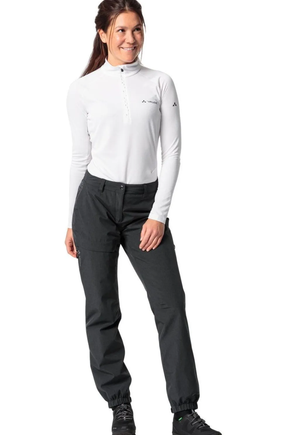 Fashion Vaude Yaras Warm Rain Pants Black Uni