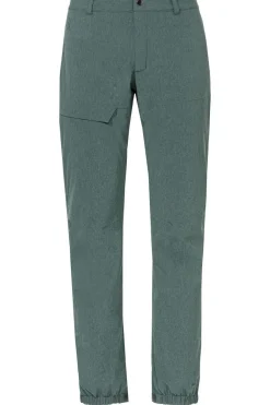 Outlet Vaude Yaras Warm Rain Pants Dusty Forest
