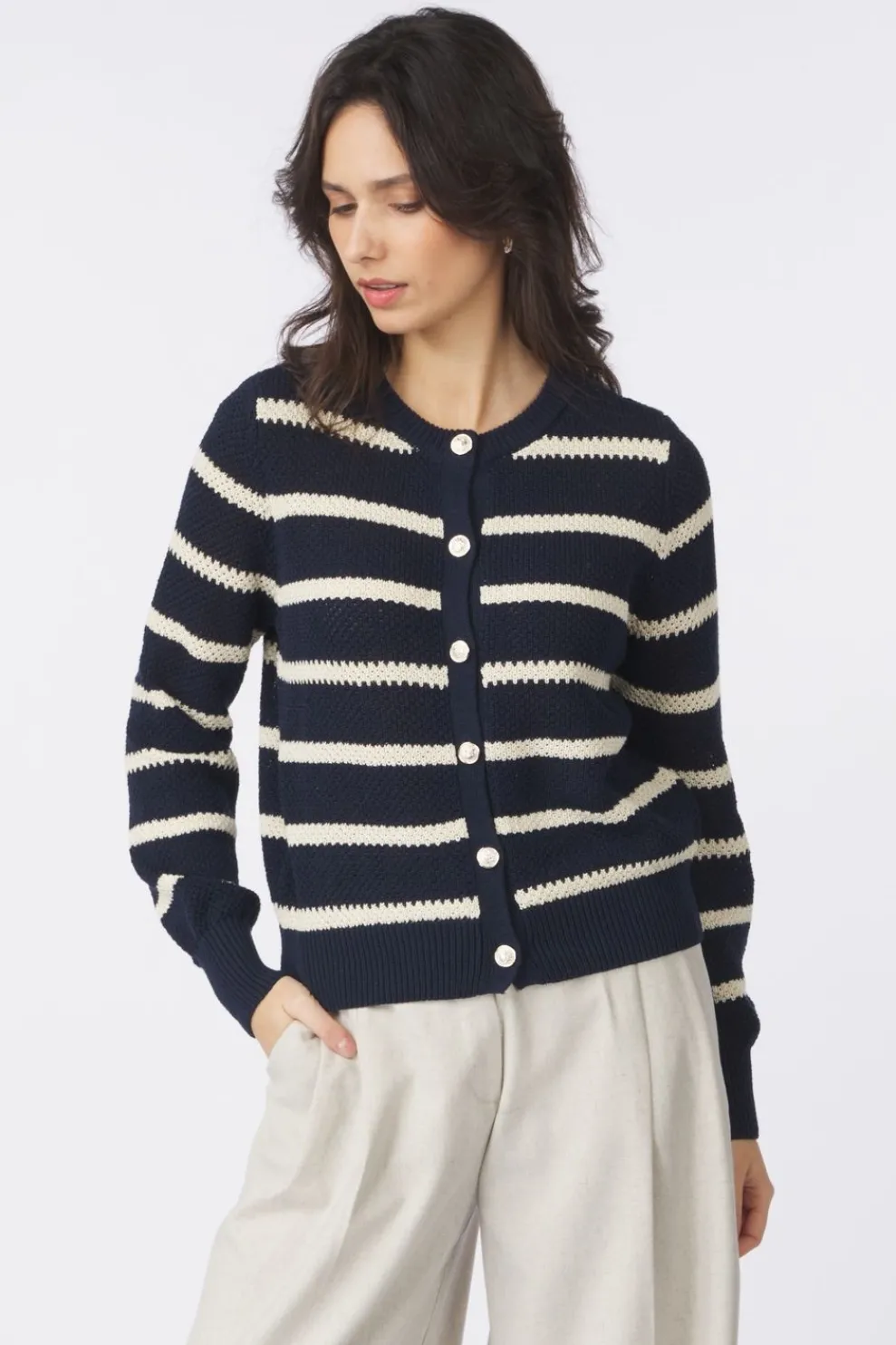 New Vero Moda Cardigan Amazing Light Grey Melange