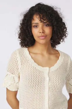 Best Vero Moda Cardigan Sandia Mid Blue/Denim / Jeans