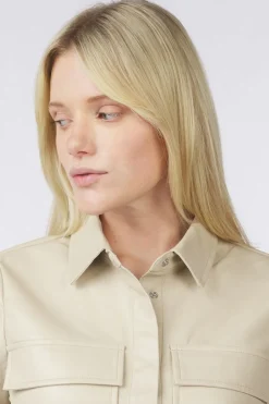 Sale Vero Moda Hemd Dina Pl Light Blue Denim