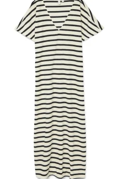 Fashion Vero Moda Jurk Emeli Ecru/Black