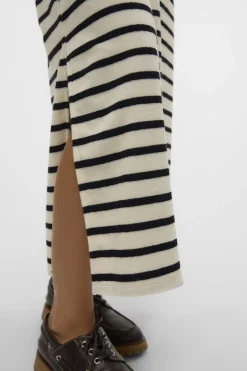 Fashion Vero Moda Jurk Emeli Ecru/Black