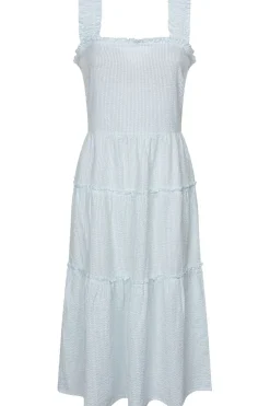 Outlet Vero Moda Jurk Jackie Smock Rpt Navy Blue/White