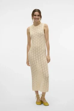 Best Vero Moda Jurk Verena Calf Birch