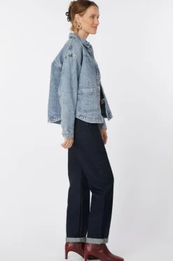Mantel Jamie Denim Shacket Mix-Vero Moda New