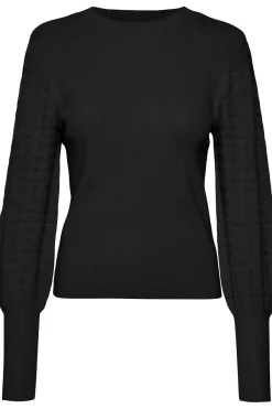 Fashion Vero Moda Trui Hollypointelle Light Grey Melange