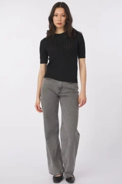 Best Vero Moda Trui Morena Rep Light Grey Denim