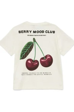 Best Vero Moda T-Shirt Photostatic Harper Snow White/Print Strawberry