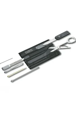 Outlet Victorinox Zakmes Swiss Card Transparant black