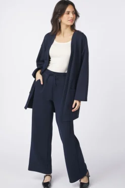 Outlet Vila Broek Siffi Navy Blazer