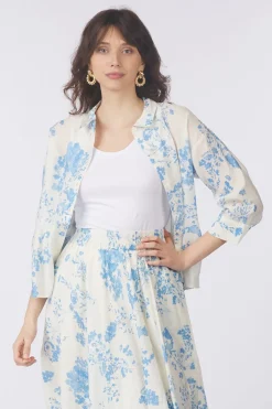 Online Vila Hemd Lannai/Dc Birch Aop:Kri