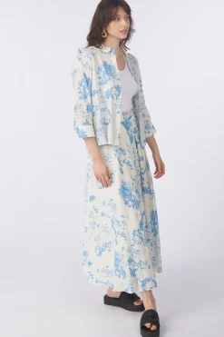 Online Vila Hemd Lannai/Dc Birch Aop:Kri