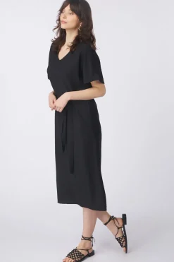 Fashion Vila Jurk Clo Black Beauty