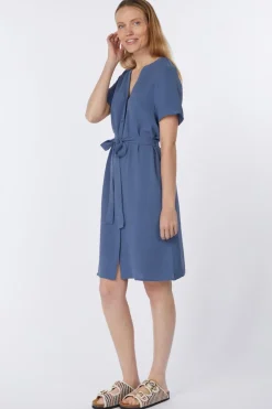 Online Vila Jurk Josa Vintage Indigo