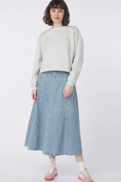 Hot Vila Rok Komma Light Grey Melange