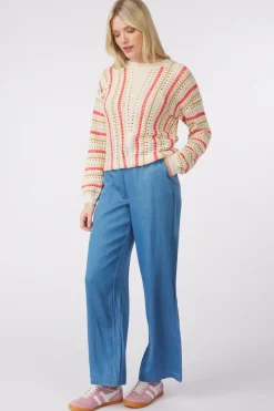 Best Vila Trui Marian Medium Blue Denim