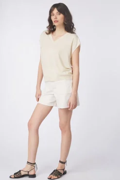 Online Vila T-Shirt Desha Rev Navy Blazer