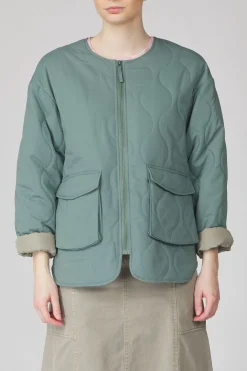 Hot Welter Shelter Jas Padded Liner Jacket Aqua Blue