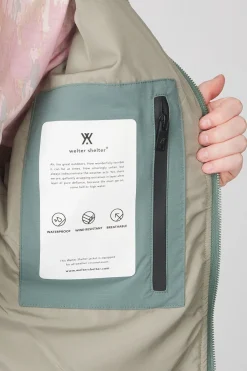 Hot Welter Shelter Jas Padded Liner Jacket Aqua Blue