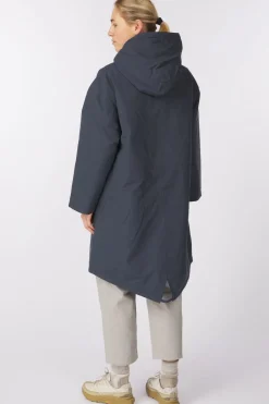 Fashion Welter Shelter Regenjas Monica G Parka Steel Blue