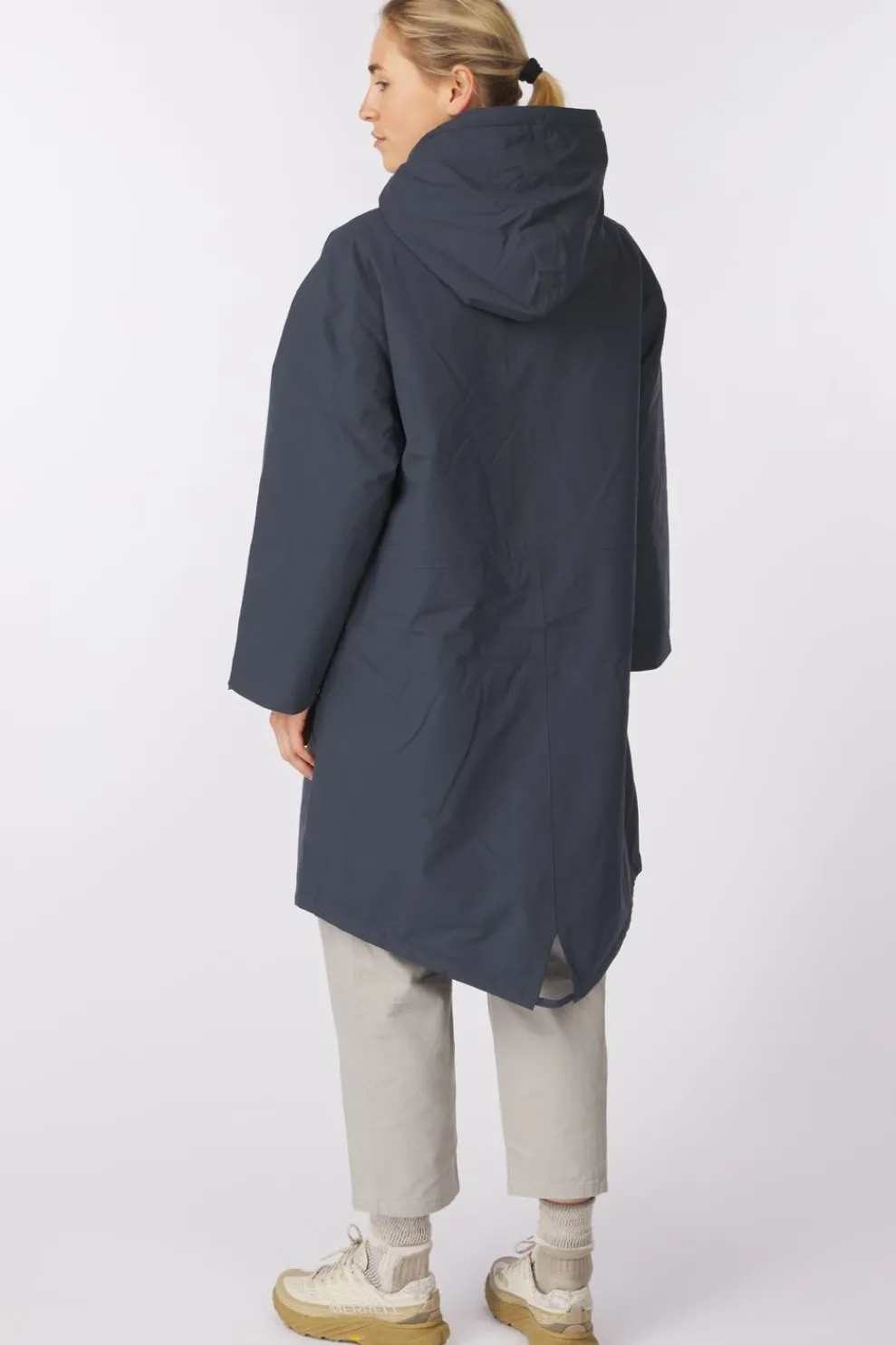 Fashion Welter Shelter Regenjas Monica G Parka Steel Blue