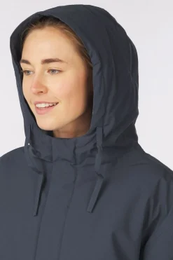 Fashion Welter Shelter Regenjas Monica G Parka Steel Blue