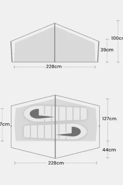 New Wild Country Tent Norte Compact 2 Capulet Green