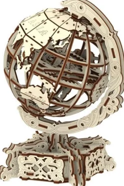 New WOODEN CITY Wereldbol houten 3D puzzel 2020