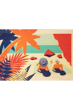 Outlet Woodhi Gadget Postcard Riviera Farniente Light Brown/Assorted / Mixed