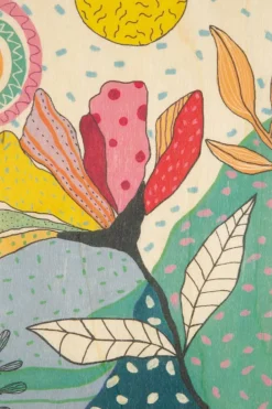 Wenskaart Postcard Giant Flowers 1-Woodhi New