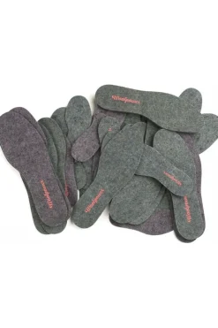 Outlet Woolpower Inlegzool Felt mid grey