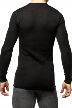 Hot Woolpower Ondergoed Crewneck 200 (unisex baselayer) black