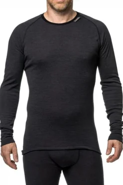 Fashion Woolpower Ondergoed Crewneck Protection Lite Ls Men dark grey