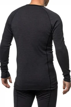 Fashion Woolpower Ondergoed Crewneck Protection Lite Ls Men dark grey