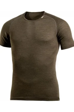 Online Woolpower Ondergoed Tee Lite (unisex baselayer) dark green