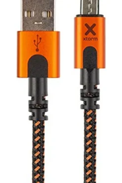 Sale Xtorm Oplader Acc Xtreme Usb To Micro Cable 1.5M Black/Orange