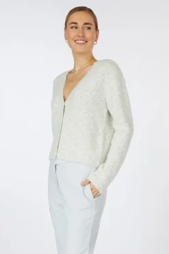 Cardigan Boucle With Color Naps Cardigan Ls-Yaya Best