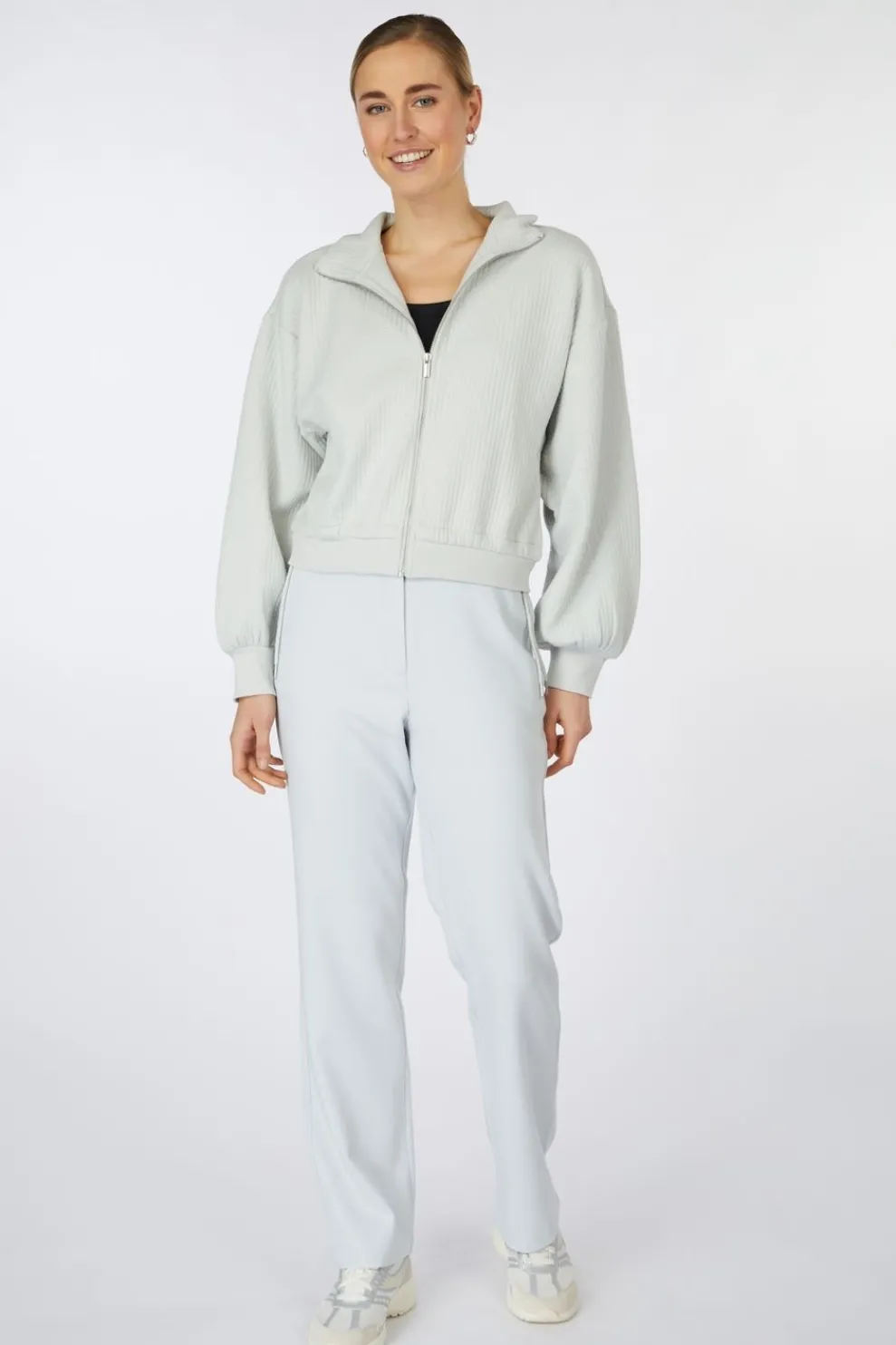 Best Yaya Cardigan Ribbed Jersey Cardigan With Cords