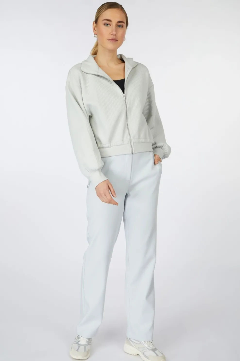 Best Yaya Cardigan Ribbed Jersey Cardigan With Cords