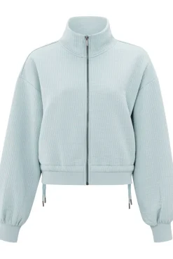 Best Yaya Cardigan Ribbed Jersey Cardigan With Cords